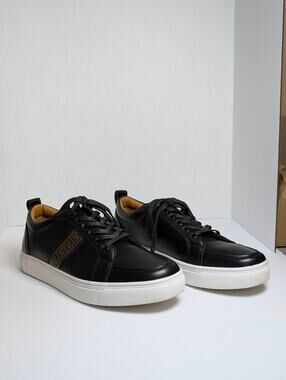 State Street Anderson II Men Size 8.5 Black Low Top Casual Fashion Sneakers